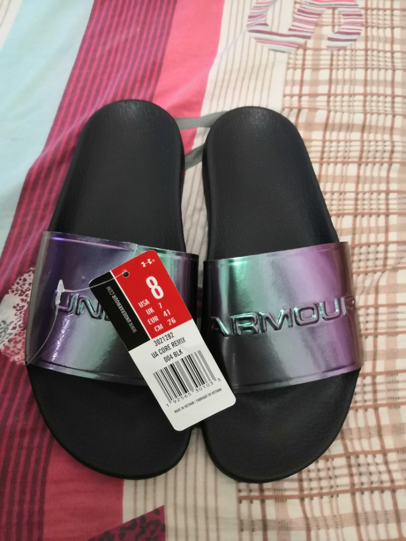 Under armour core remix slides top