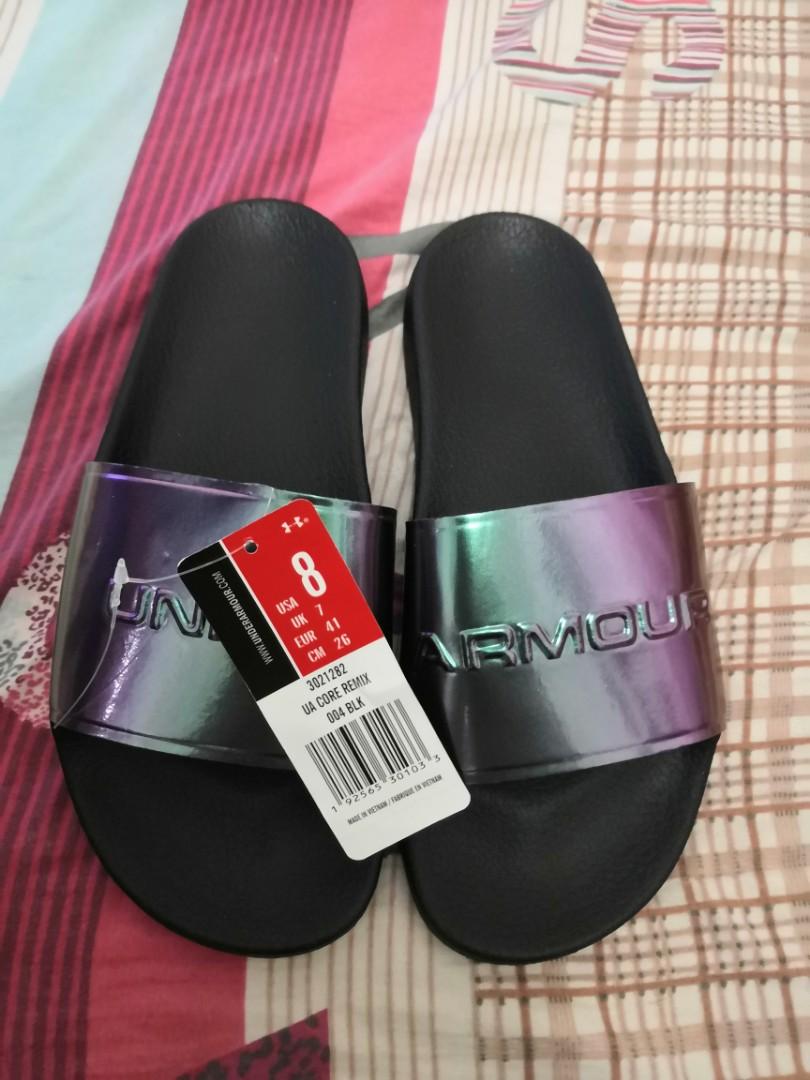 Under armour ua core remix slides clearance