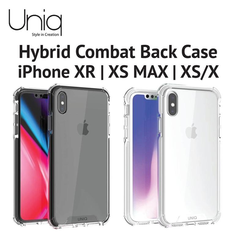 Uniq Apple Iphone Xr Xs Max Xs X Hybrid Combat Back Case Mobile Phones Tablets Others On Carousell