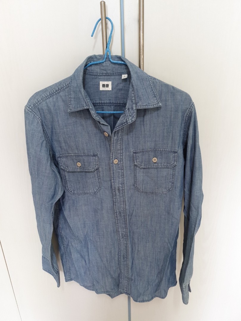 denim shirt uniqlo