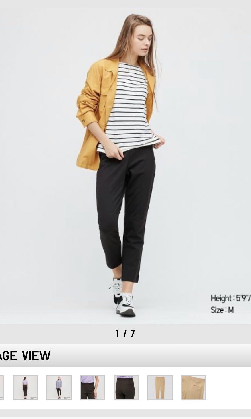 Uniqlo Women Ponte Slim Pants Women s Fashion Bottoms Other Bottoms on Carousell