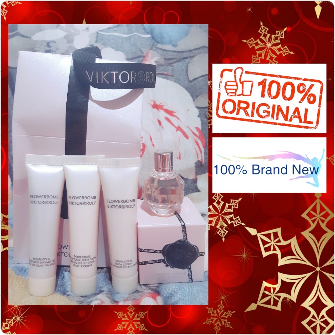 Viktor Rolf Flowerbomb Set Health Beauty Perfumes Nail Care Others On Carousell Viktor Rolf Flowerbomb Set Health Beauty Perfumes Nail Care Others On Carousell