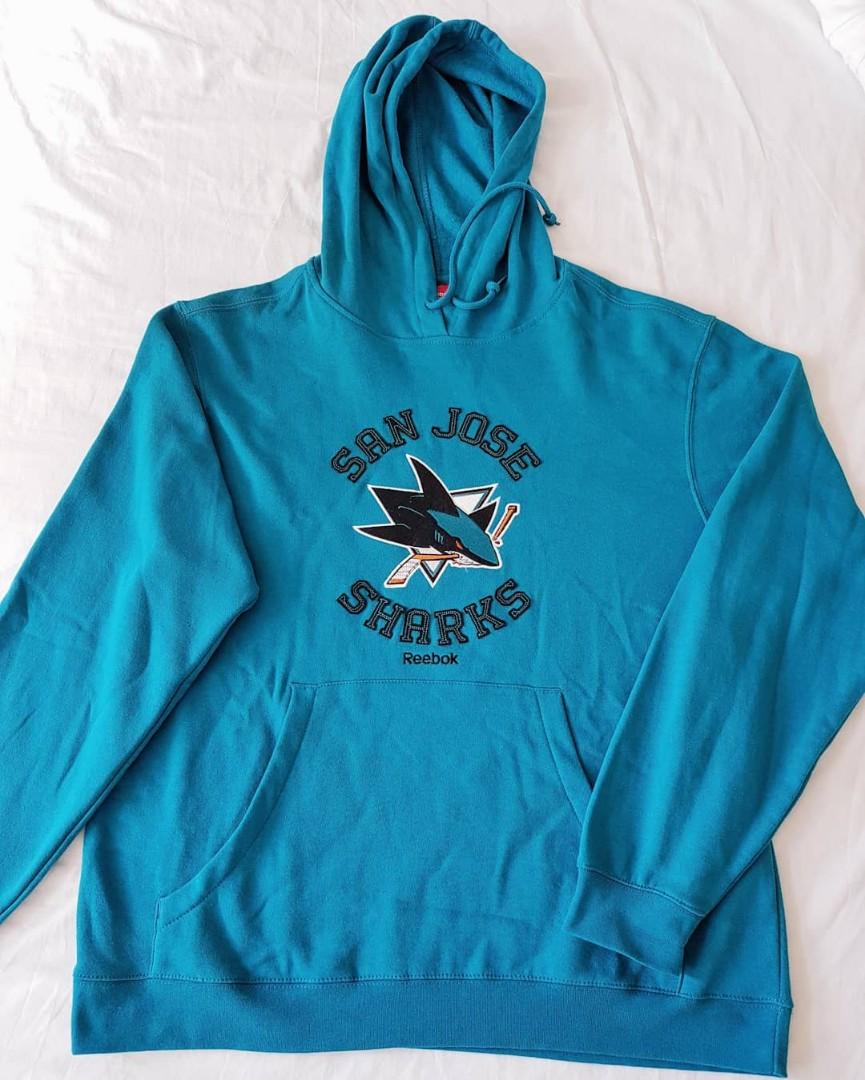reebok san jose sharks hoodie