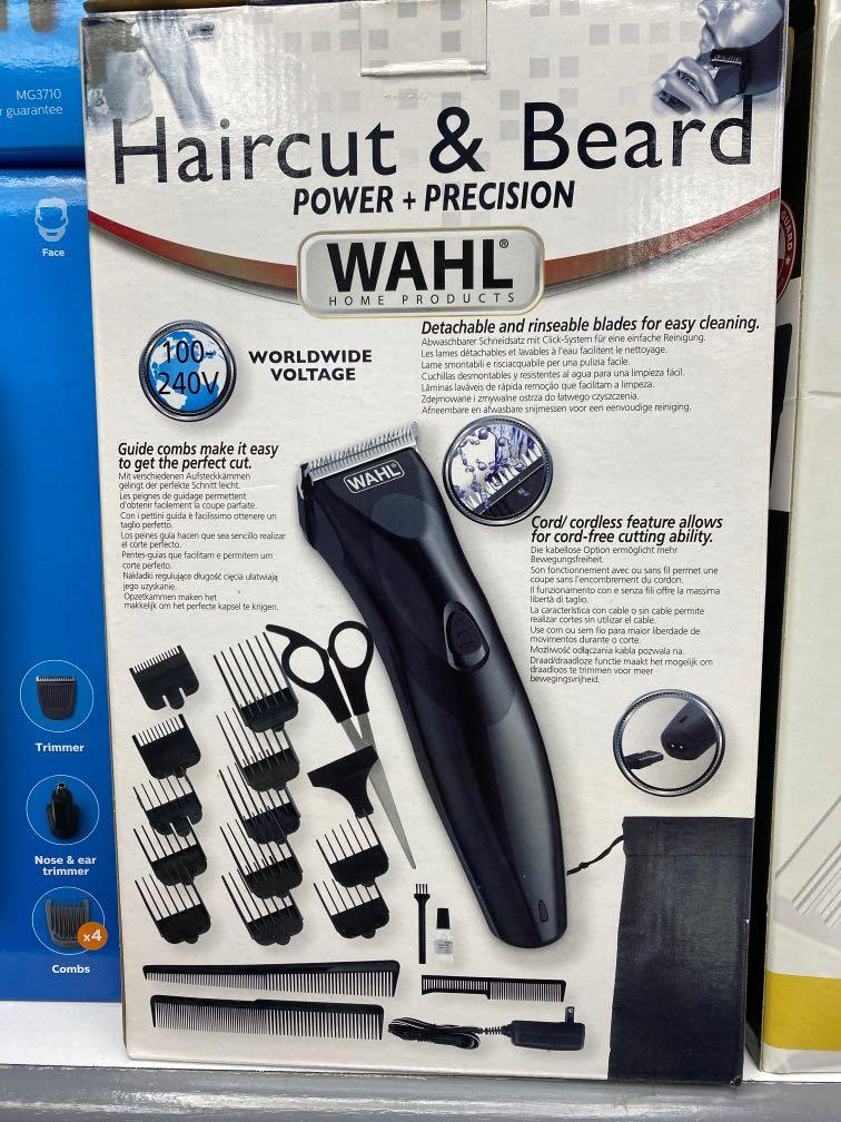 haircut e beard wahl