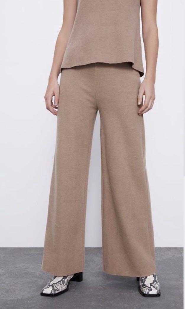 Zara | Pants & Jumpsuits | Nwt Zara Soft Feel Wide Leg Pants | Poshmark