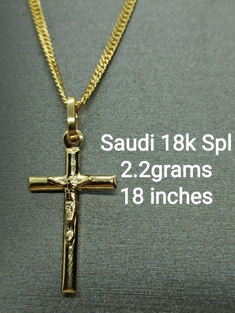18K Saudi Gold Necklace VSPL SPL Starting Price 3 750 1 grams Women s Fashion Jewelry Organizers Necklaces on Carousell