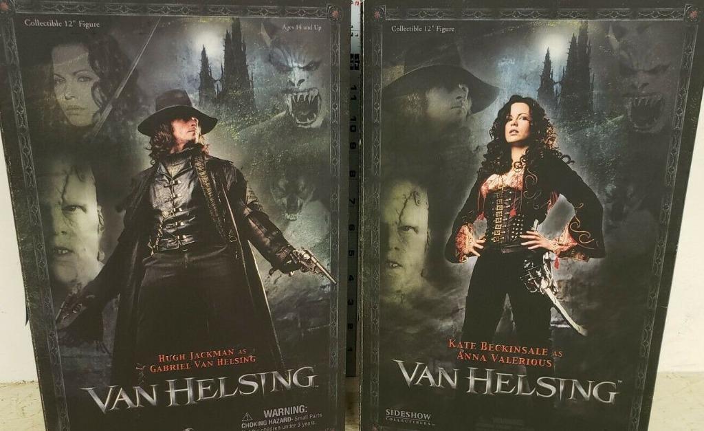 2 Box Pack Van Helsing 12 Hugh Jackman As Gabriel Van Helsing Kate Beckinsale As Anna Valerious Sideshow Toys Games Bricks Figurines On Carousell