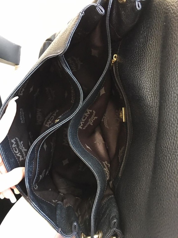 300% Authentic Original MCM Sling Bag Crossbody Leather