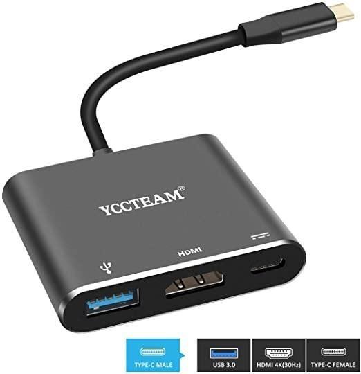 7663 Hdmi Type C Hub Adapter For Nintendo Switch Yccteam 1080p Usb Type C To Hdmi Converter Cable For Nintendo Switch Black Electronics Others On Carousell