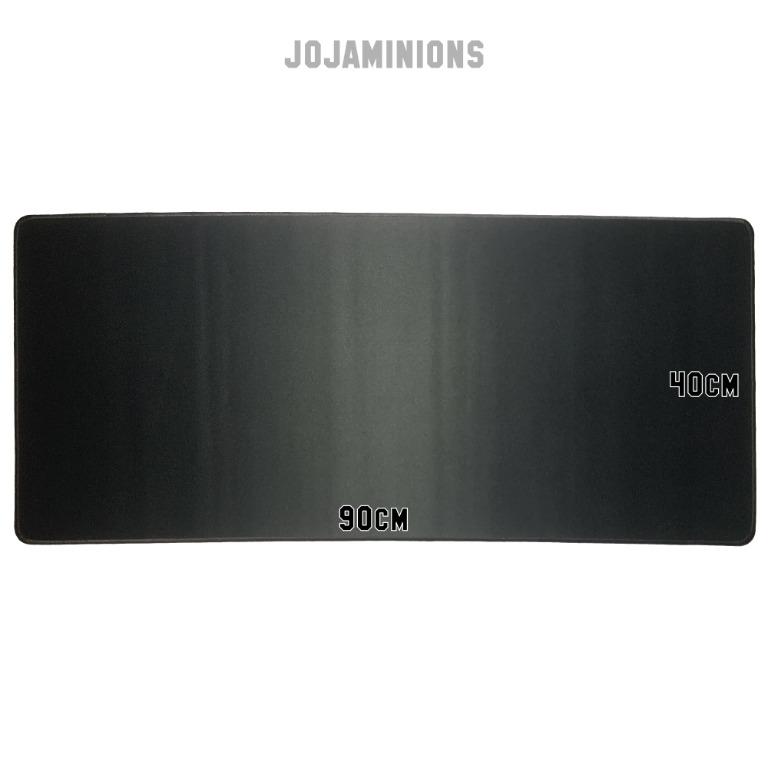 90cm X 40cm X 0 3cm Extra Large Extended Gaming Mouse Pad Premium Textured Mousepad Minimalistic All Black Design Office Home Electronics Computer Parts Accessories On Carousell