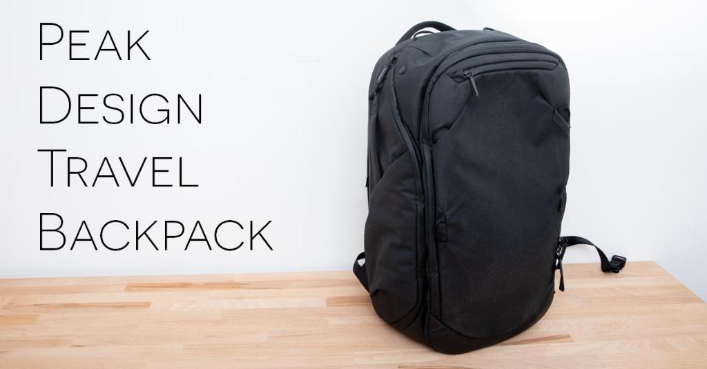 peak design 45l travel backpack