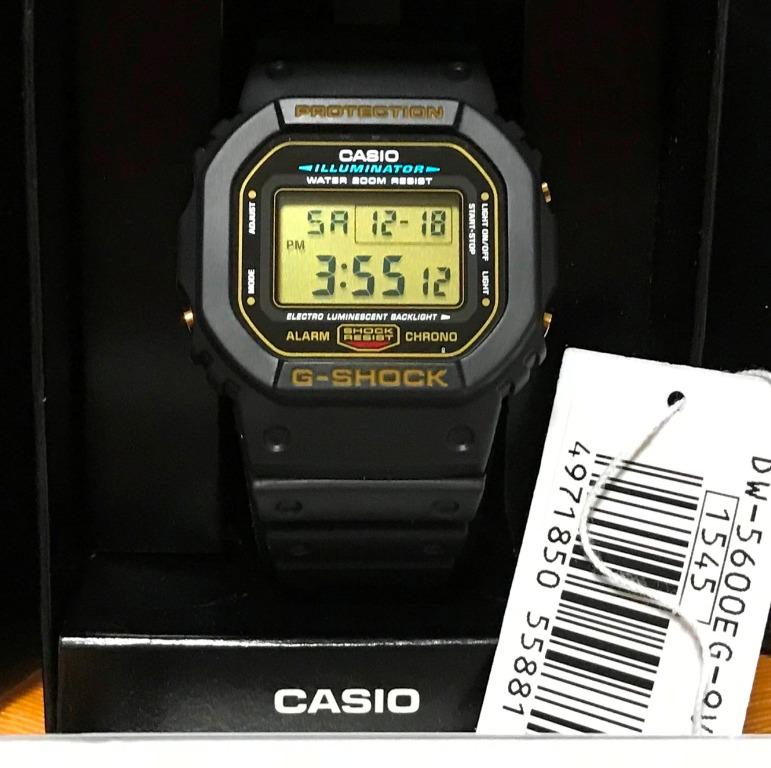 SUPER COLLECTIBLE Casio G Shock DW5600EG 9VS VERY RARE 1545 Module DW5600 DW 5600