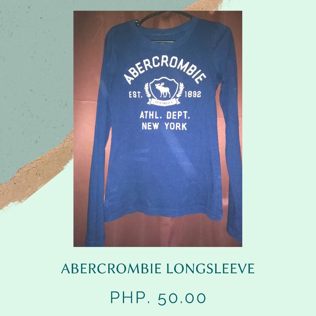 ABERCROMBIE Longsleeve (Category: Longsleeves) located in Pasig City. Submitted by ceejay003 (Listing ID 1019453321, Image 2). Description: .