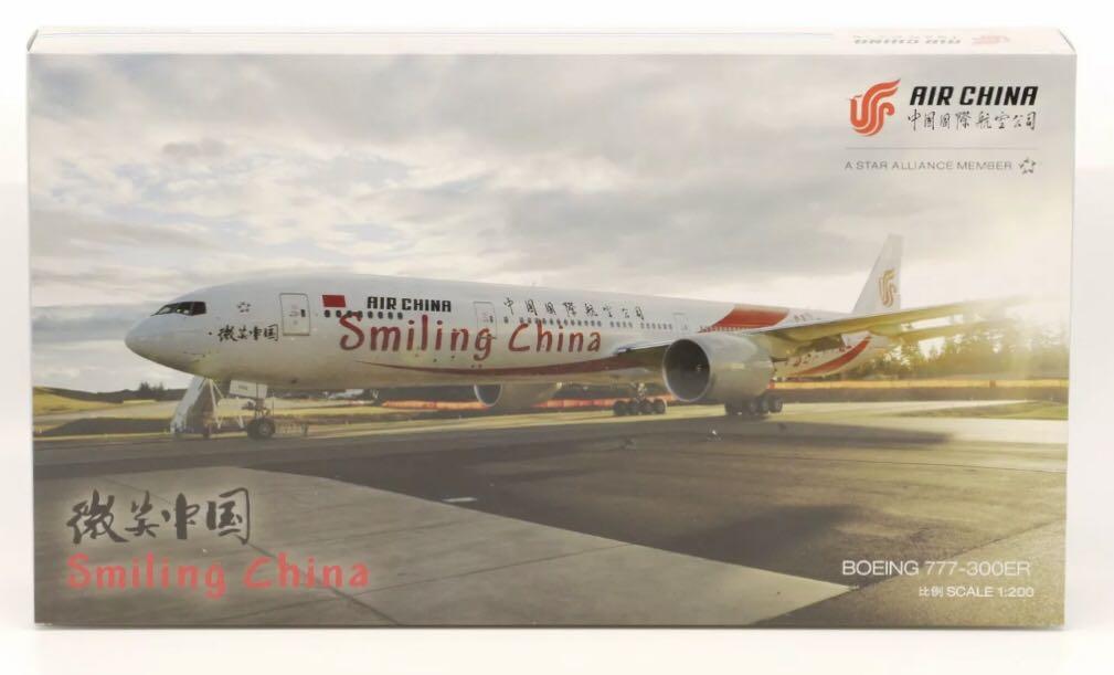 Acsc Smiling China Air China Boeing 777 300er 1 200 Star Alliance Toys Games Diecast Toy Vehicles On Carousell
