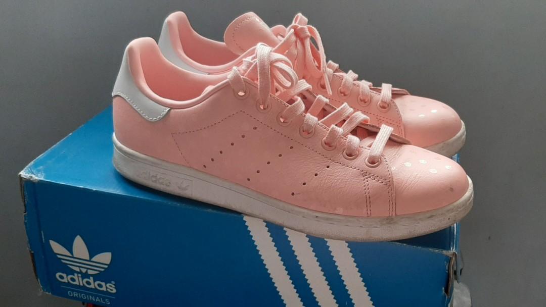 peach adidas shoes