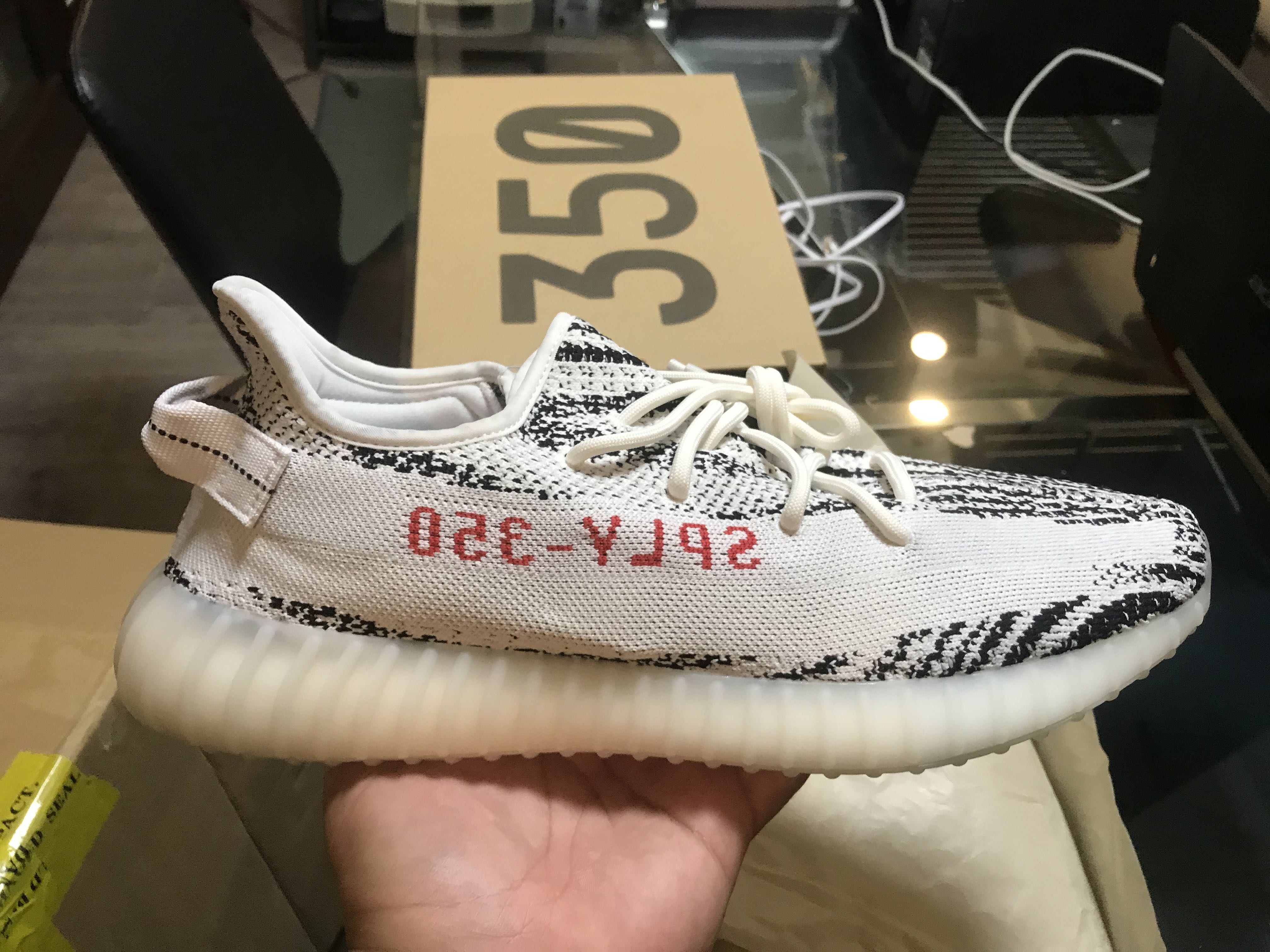 Yeezy zebra 13