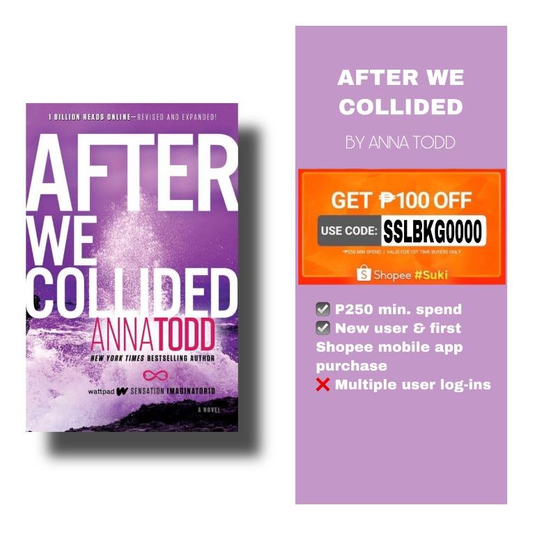 After We Collided Anna Todd Books Books On Carousell