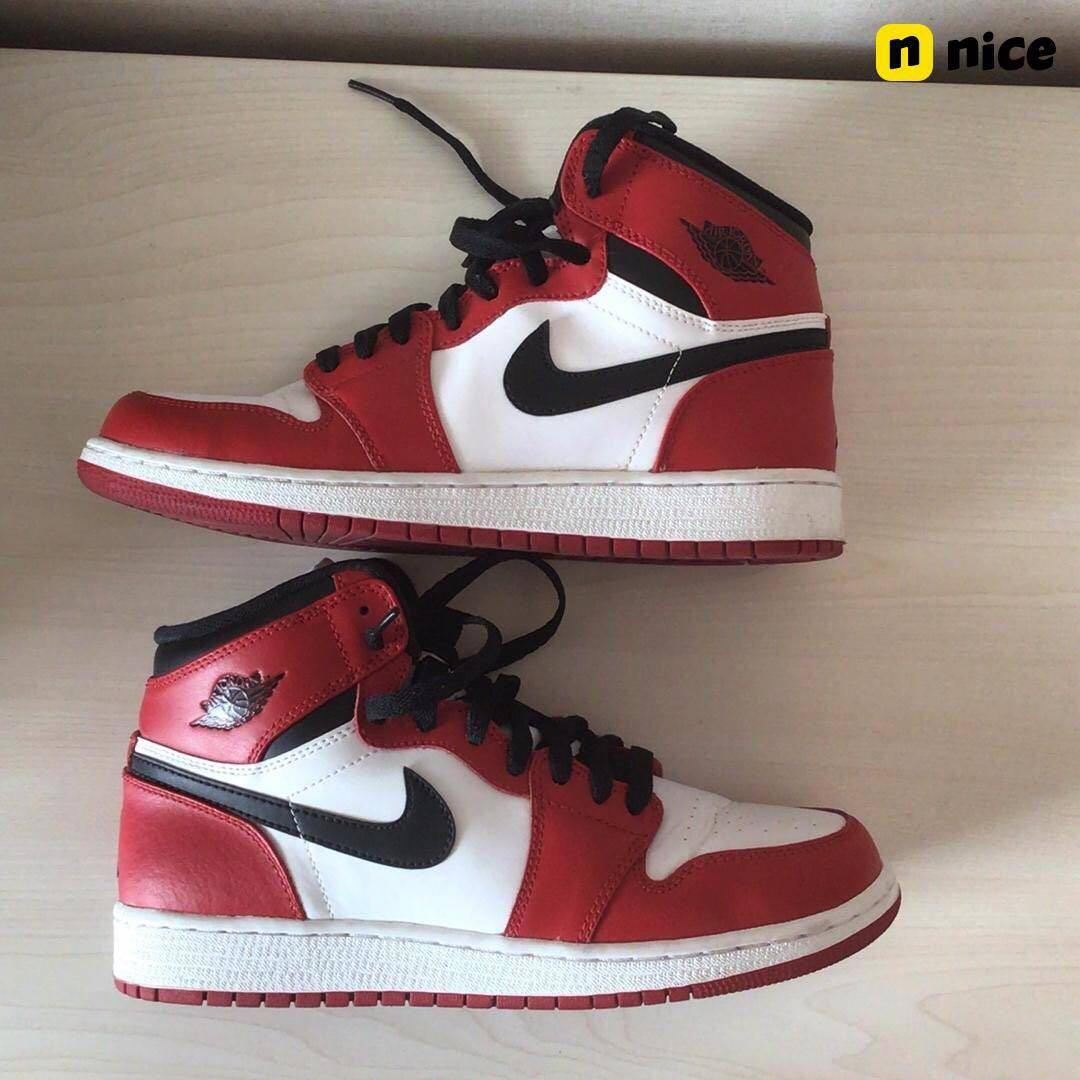 Air jordan 1 retro chicago 2013 mens sneakers size 8 on sale