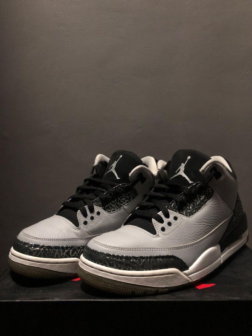 air jordan 3 retro wolf grey