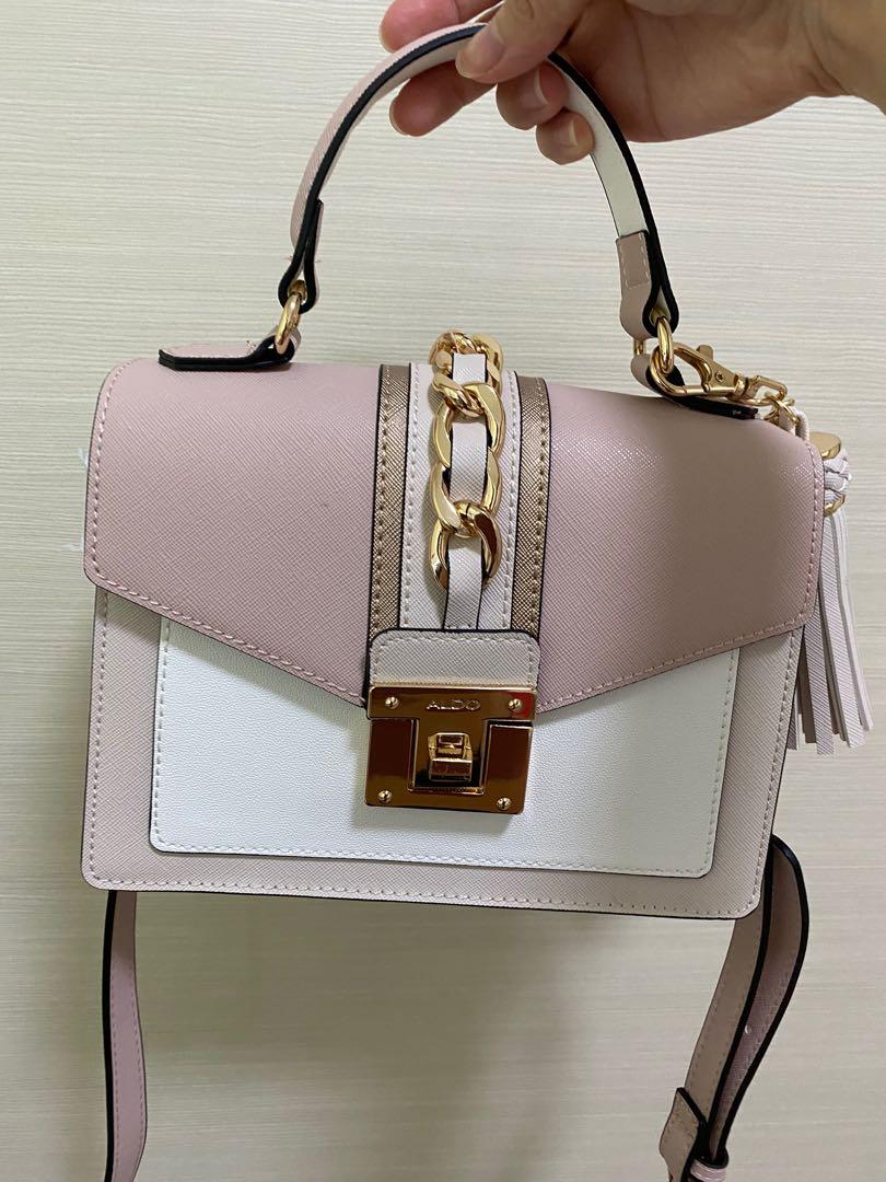 Aldo Martis crossbody pink handbag 