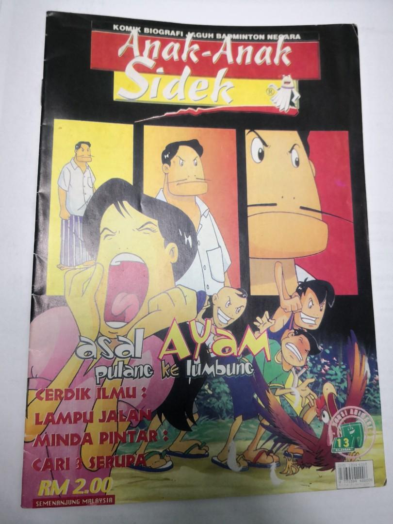 Anak Anak Sidek Versi Animasi No 13 Books Stationery Comics Manga On Carousell