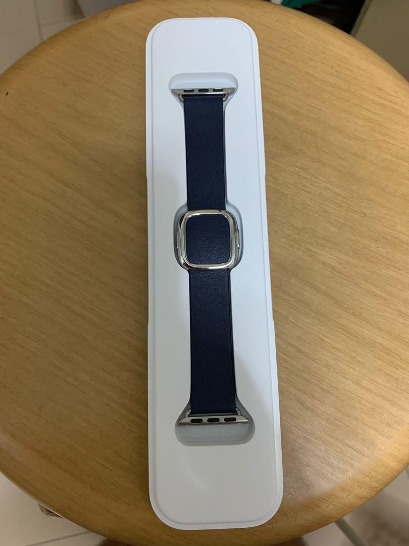 Deep sea blue modern buckle outlet