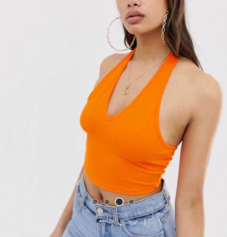 asos halter neck top