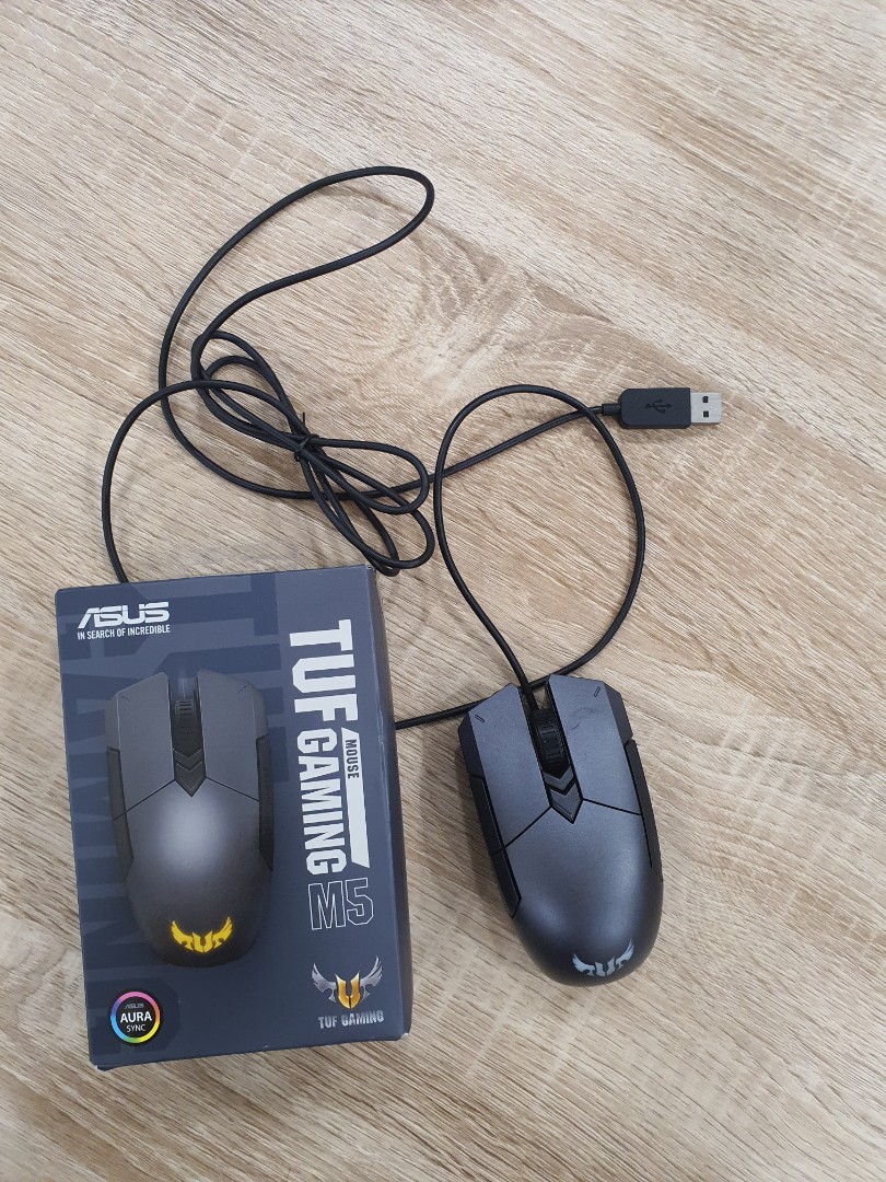 Asus Tuf M5 Gaming Mouse Electronics Computer Parts Accessories On Carousell