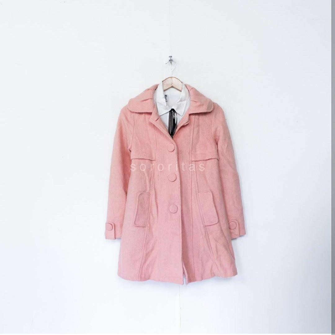 baby pink women's jacket