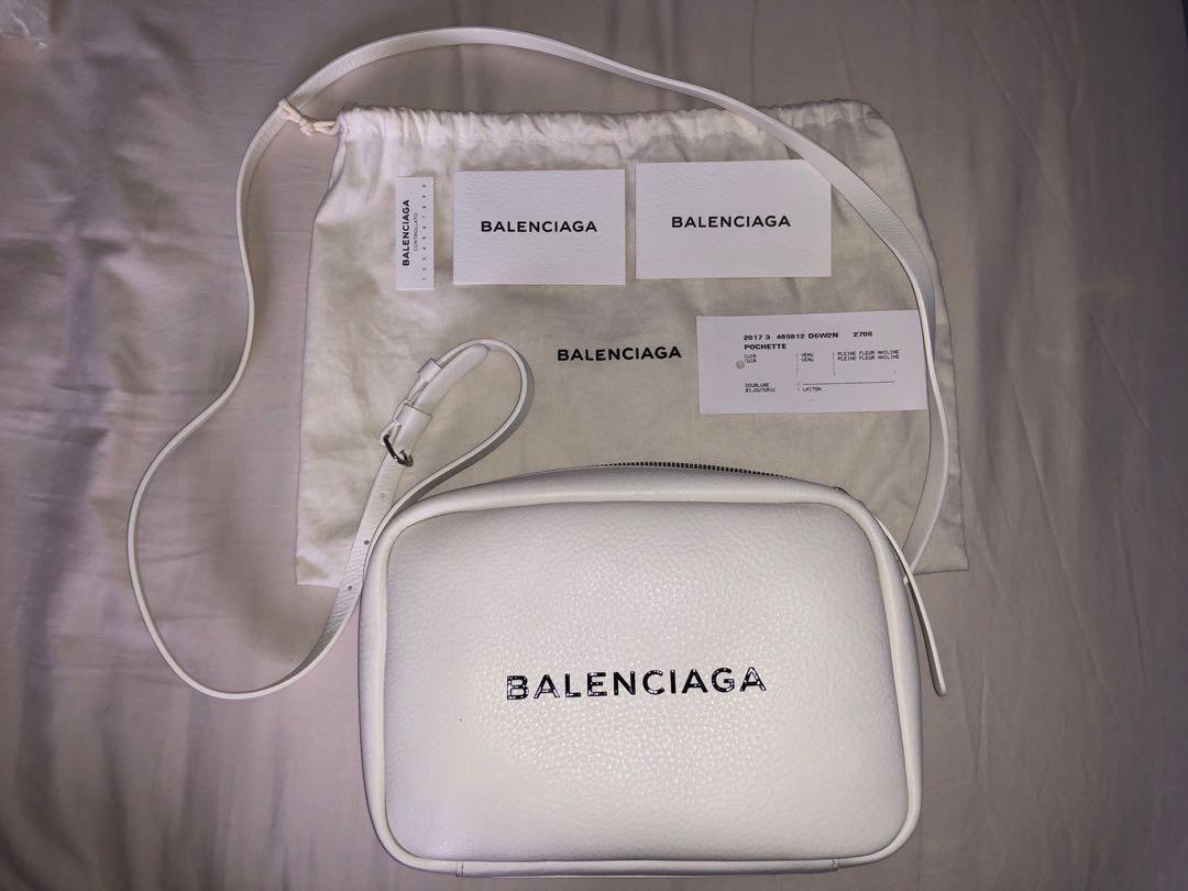 Balenciaga, Bags, Balenciaga Camera Bag In White