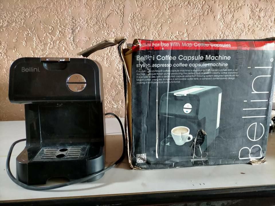 Bellini Coffee capsule machine, Food 