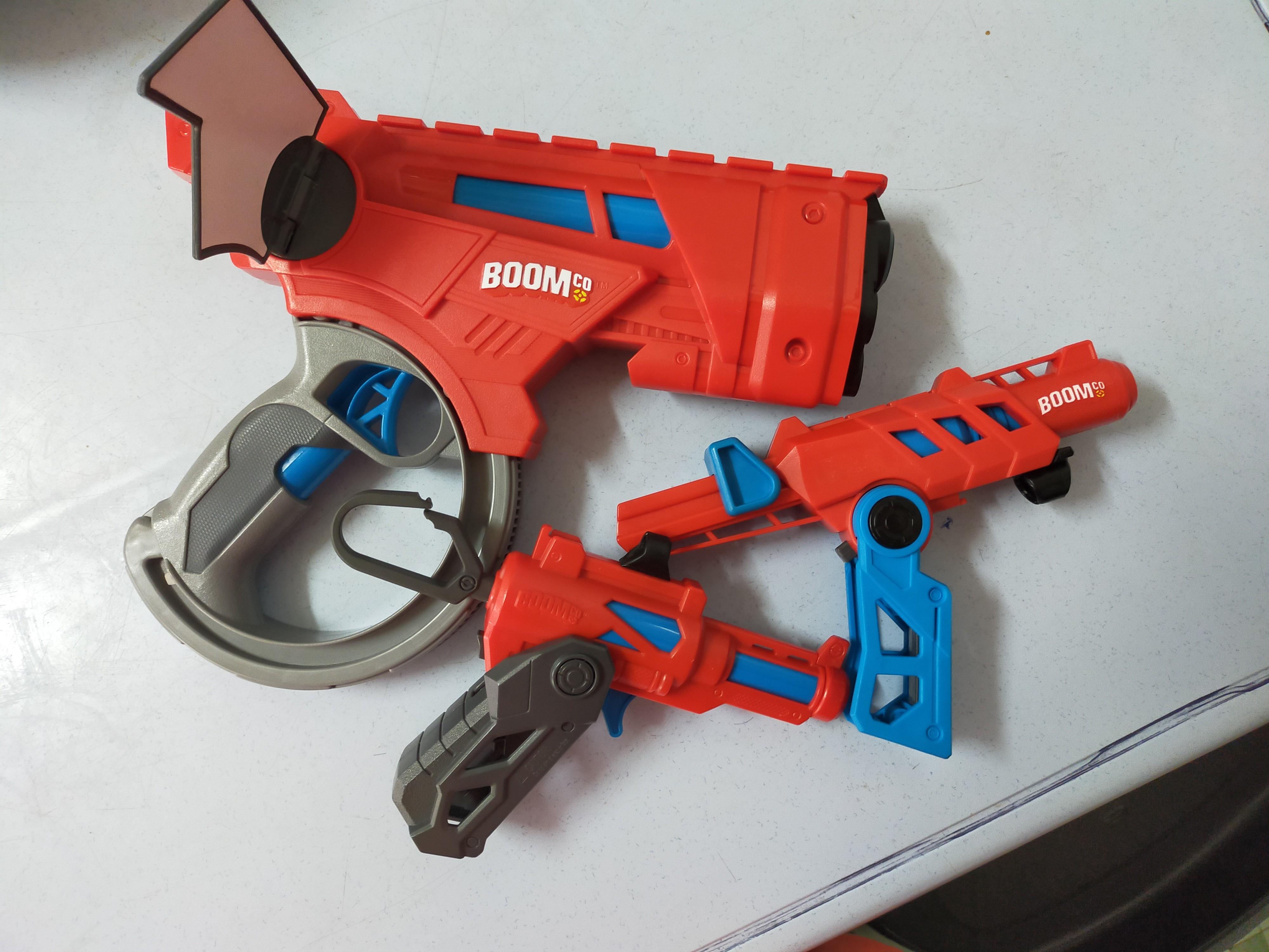 Boomco Gun Toys Games Other Toys On Carousell - supreme cash cannon roblox