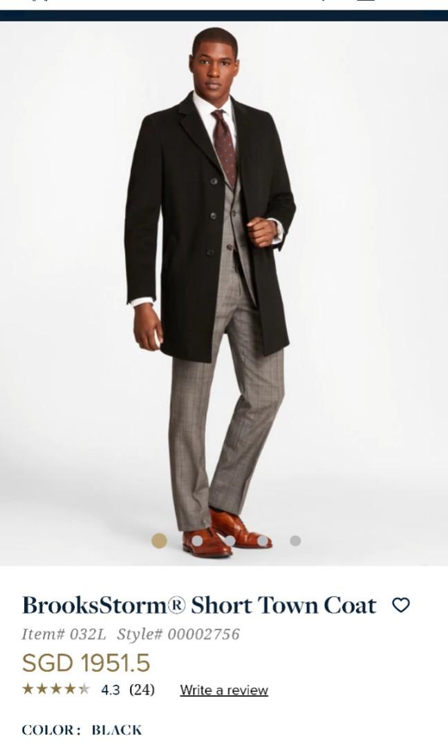Brooks brothers mens winter coats sales