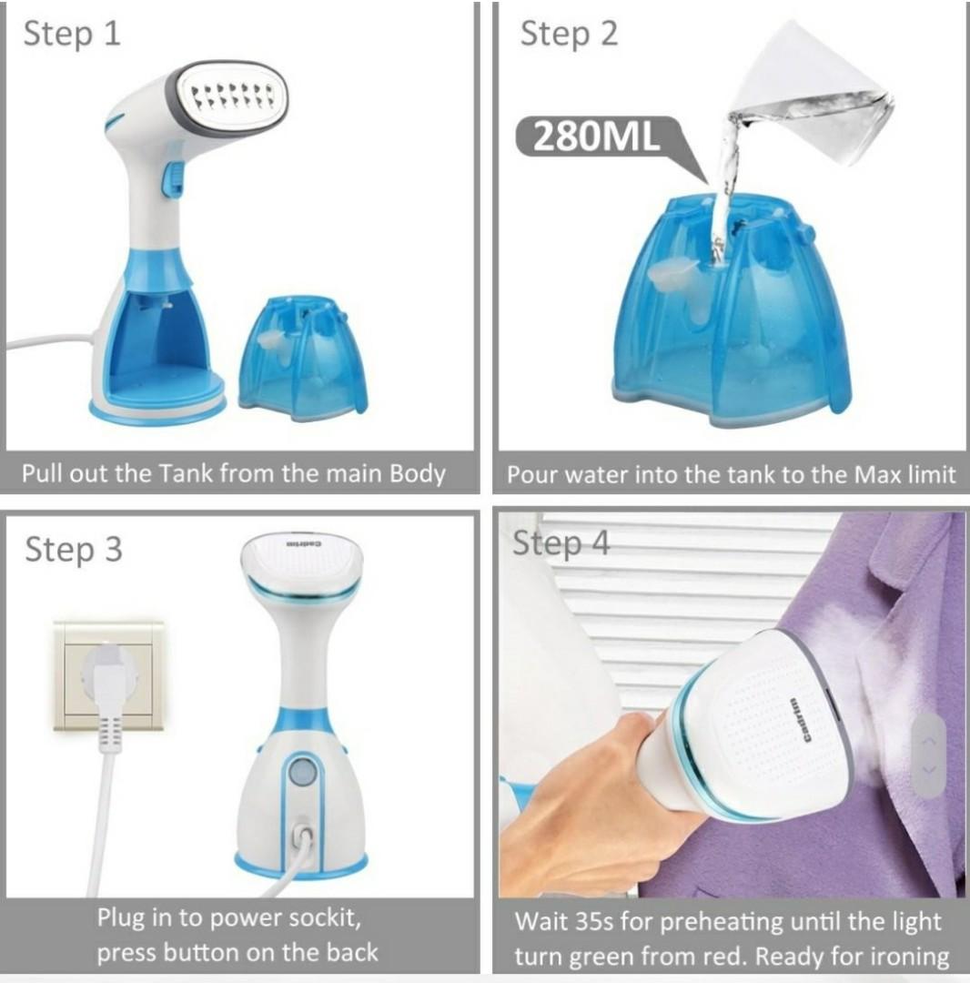 Cadrim MW 801 Handheld Garment Steamer Clothes Steamer 1500W