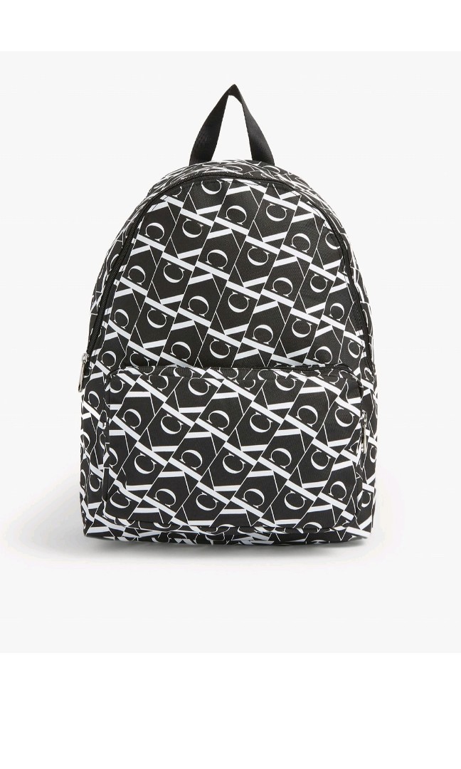 calvin klein white backpack