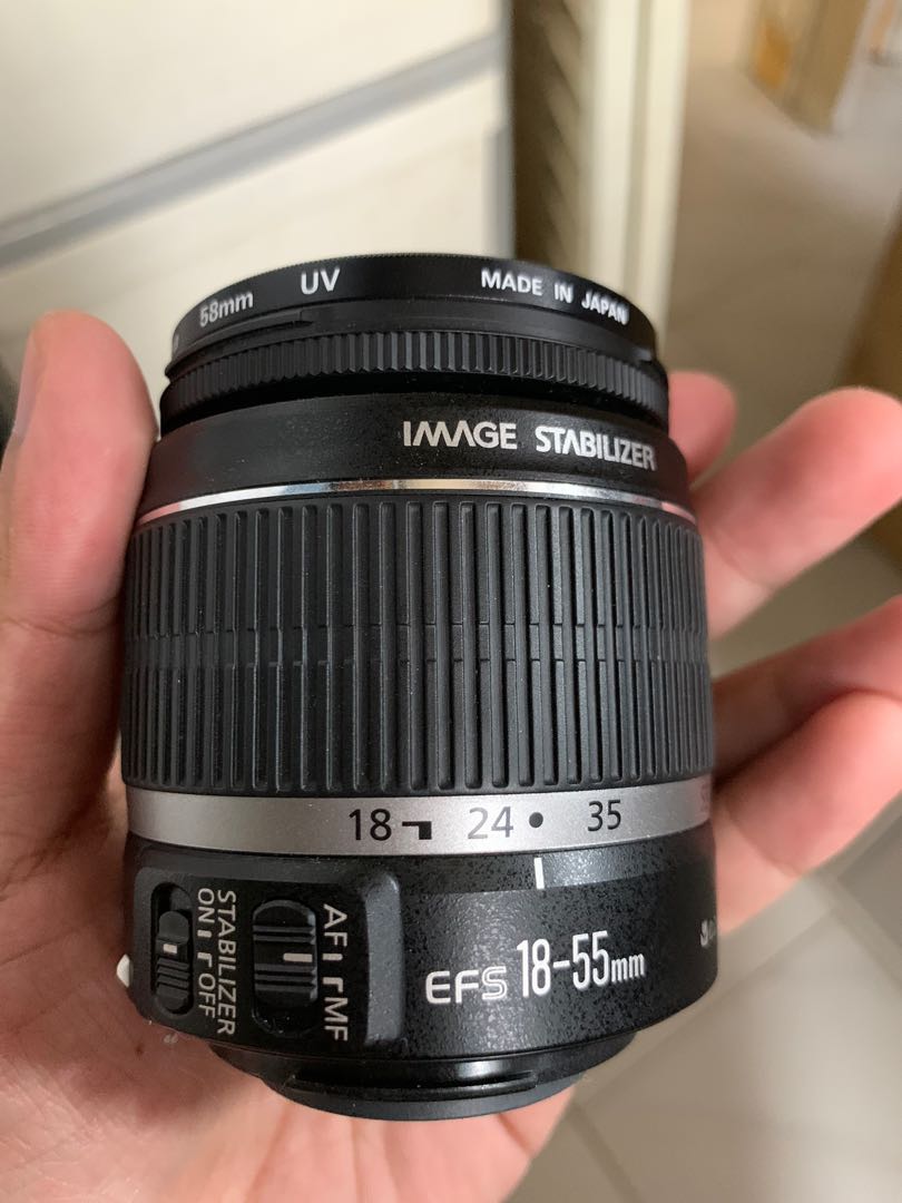 Canon Kit Lens 1855 鏡頭, 攝影器材, 鏡頭及裝備 Carousell
