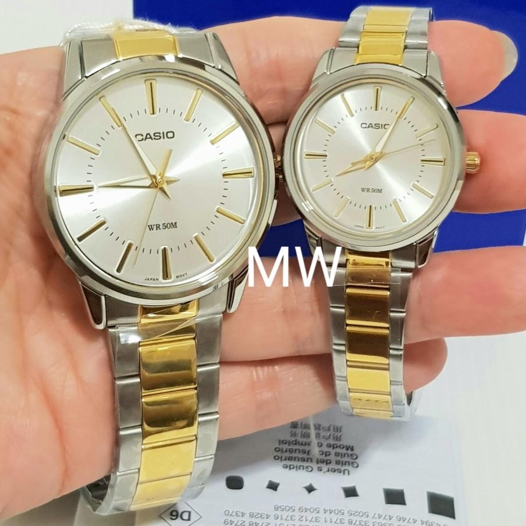 casio couple watch original