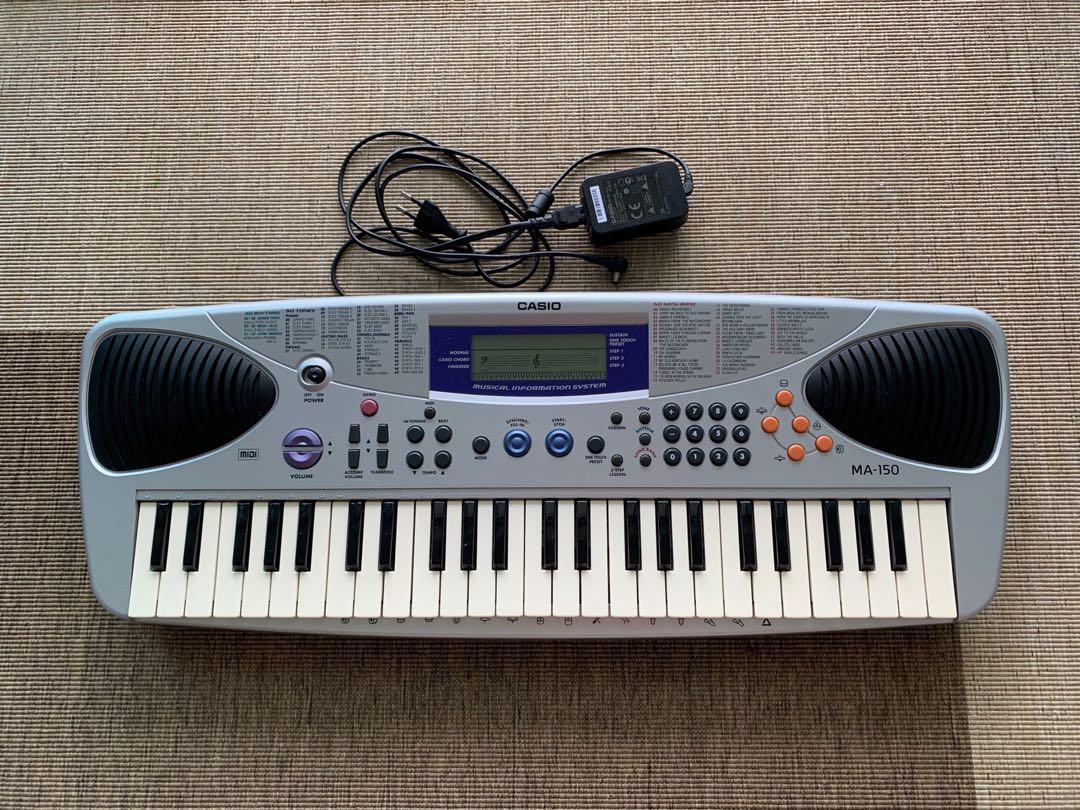 Casio Electronic Keyboard Ma 150 Music Media Music Instruments On Carousell