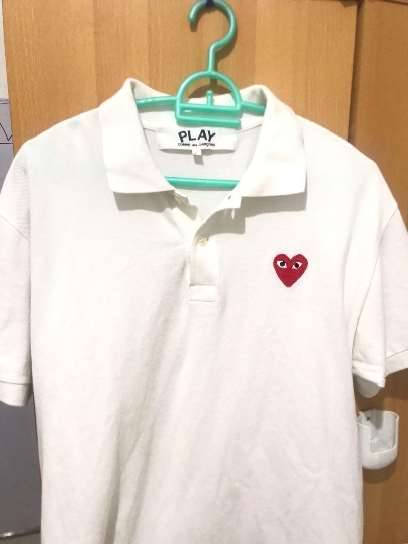 CDG x play COMME DES GARCONS (Category: Activewear) located in Las Pinas. Submitted by jacobd124 (Listing ID 1019383185, Image 1). Description: Not YSL NOT BURBERRY NOT CDG NOT ARMANI NOT GUCCI NOT LV NOT DIOR NOT SAINT LAURENt NOT THE NORTH FACE NOT CHAMPION NOT ADIDAS NOT NIKE NOT RL NOT TOMMY BRAND: CDG X PLAY CDG COMME DES GARCONS POLOSHIRT CONDITION: 9+++/10 SIZE: L Payment via paymaya, gcash, bdo Only Delivery : zoom fifth express mr speedy