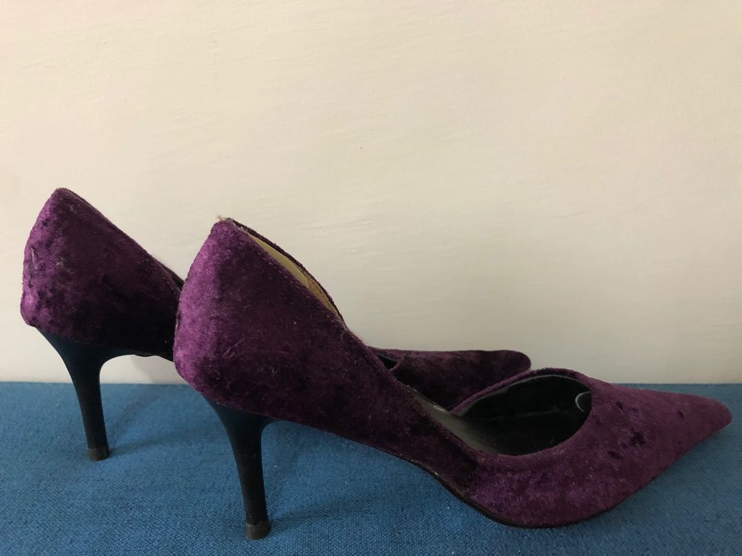 cheap purple pumps