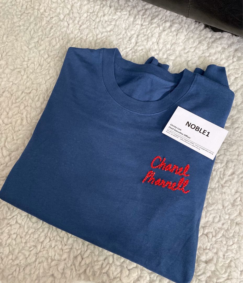 Chanel Pharrell Williams Tee Shirt 2019, Men'S Fashion, Tops & Sets, Tshirts  & Polo Shirts On Carousell
