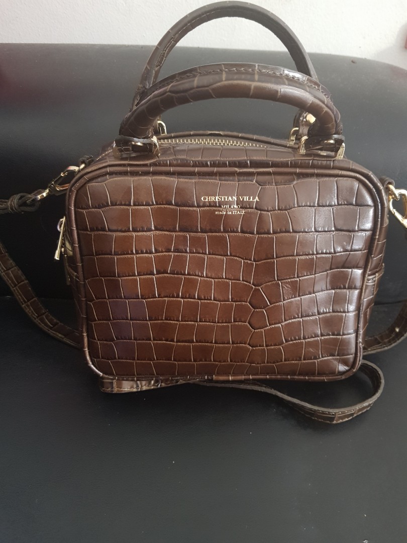 Christian villa preloved bag, Luxury, Bags & Wallets on Carousell