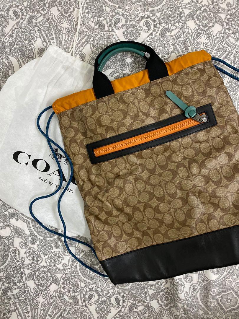 Coach terrain drawstring backpack clearance