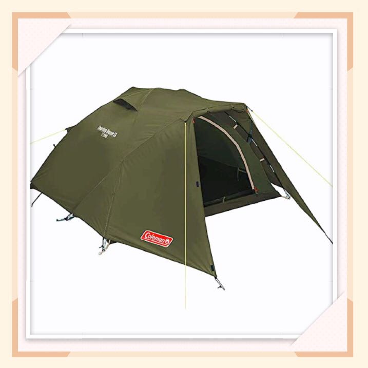 預訂產品- Coleman Touring Dome LX 3人營(日本限定版綠/灰), 興趣及 