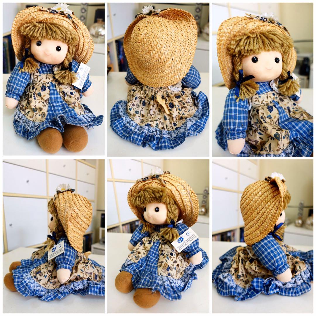 Musical Doll Collection Vintage Rag Wind Up Music Mechanical Dolls
