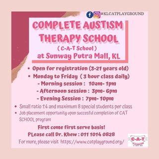 COMPLETE AUTISM THERAPY SCHOOL ( C-A-T SCHOOL )