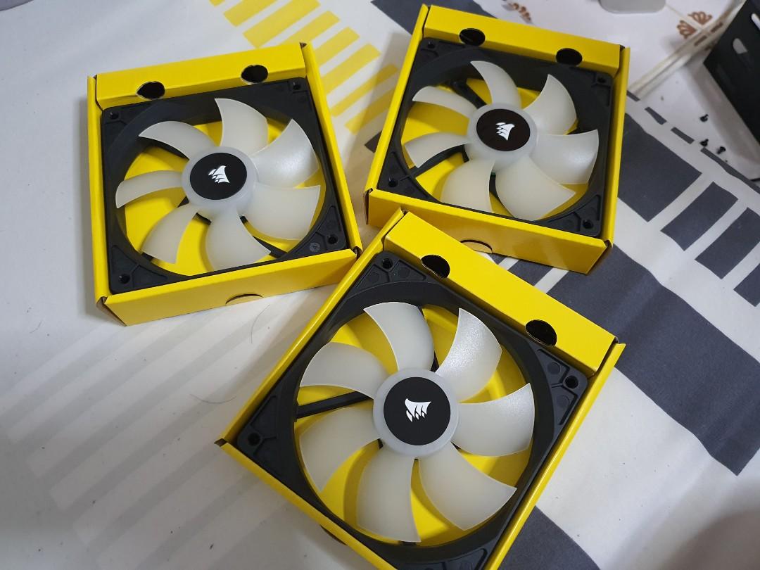 generation lotus Benign Corsair 120mm Fans from Corsair Spec Delta RGB Case (3x rgb and 1x  non-rgb), Computers & Tech, Parts & Accessories, Computer Parts on Carousell