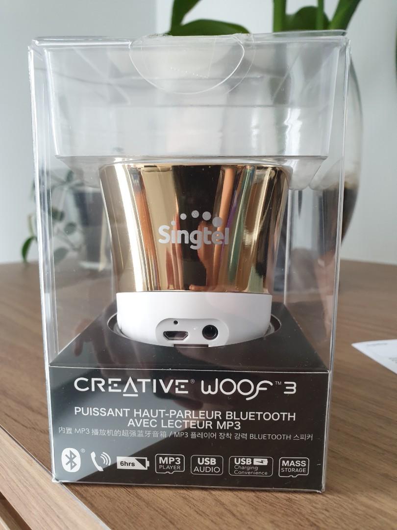 creative woof 3 bluetooth wireless speaker