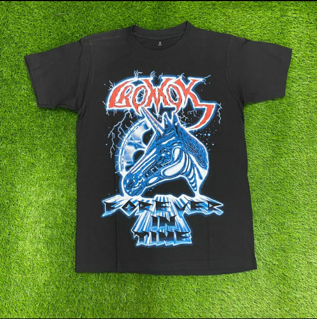 Cromok Official Forever In Time Rock Band Rockers T Shirts Men S Fashion Clothes Tops On Carousell
