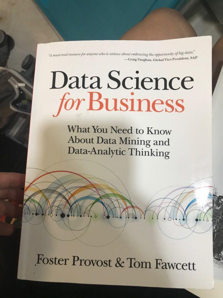 Data Science For Business Books Stationery Textbooks Professional Studies On Carousell